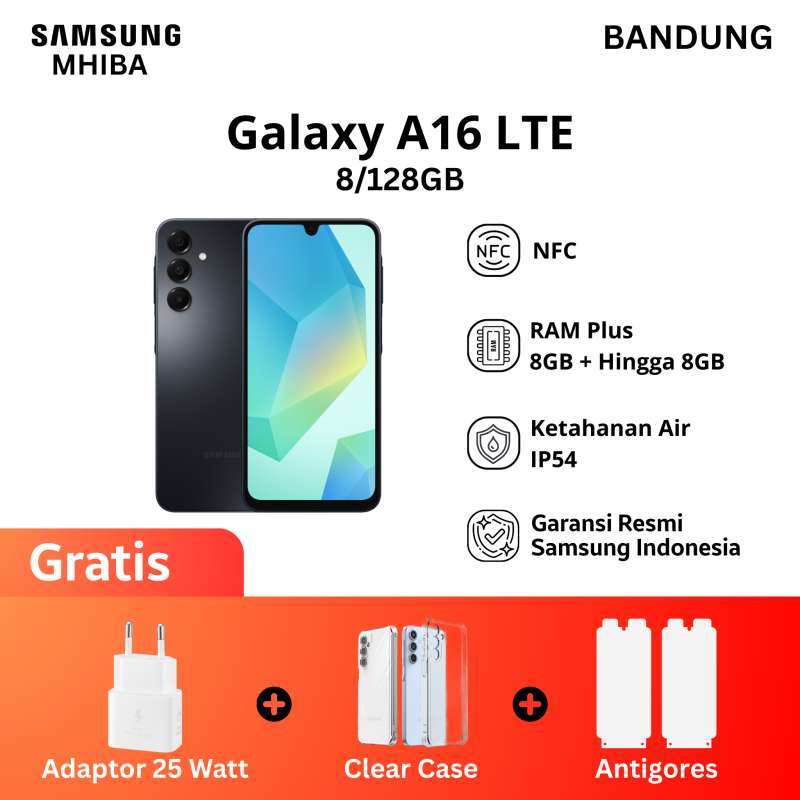 Promo Samsung Galaxy A16 5g/4g/gamming Package - Super Amoled 90hz, Nfc ...