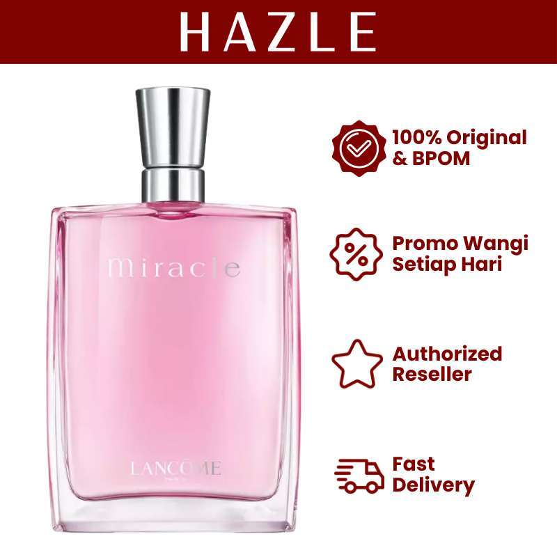 Promo Lancome Miracle Woman Edp 100 Ml Diskon 4% Di Seller Hazle