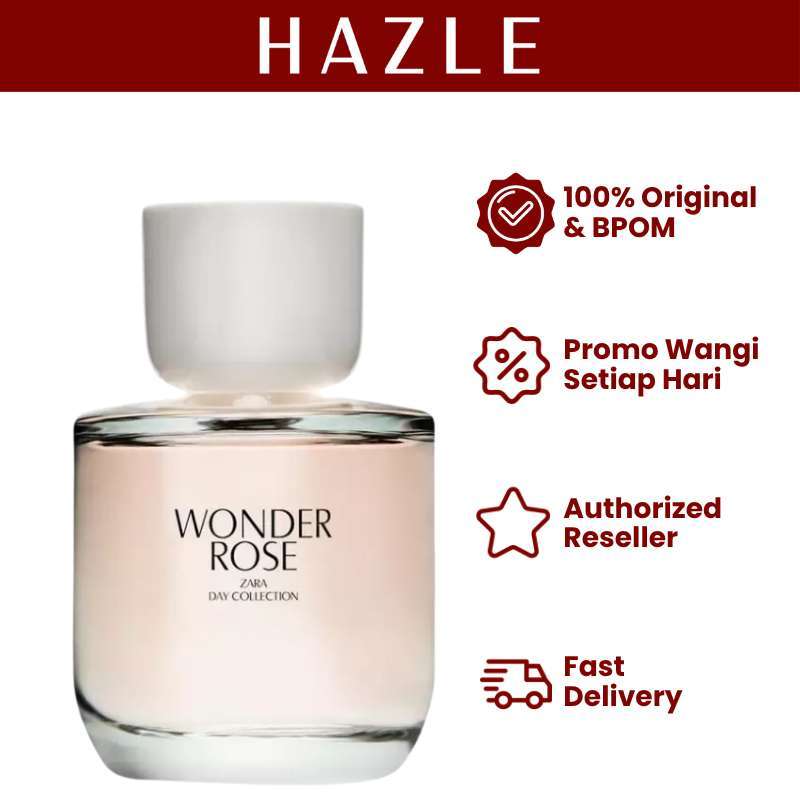 Promo Zara Wonder Rose Woman Edt 90 Ml Diskon 23% Di Seller Hazle