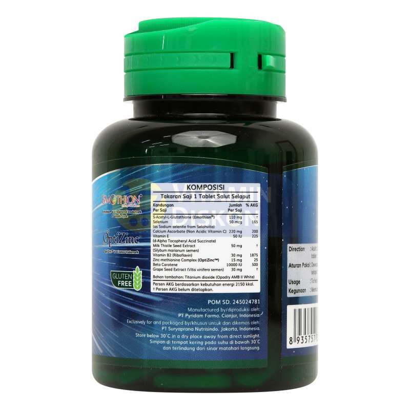 nutrimaxx glutathione Promo Nutrimax Glutoxidant 30 Tablet | Suplemen Glutathione, Mencerahkan  Kulit, Anti Penuaan Dini, Flek Hitam, Antioksidan Diskon 20% Di Seller  Vitamindiskon Flagship Store - Pluit, Kota Jakarta Utara