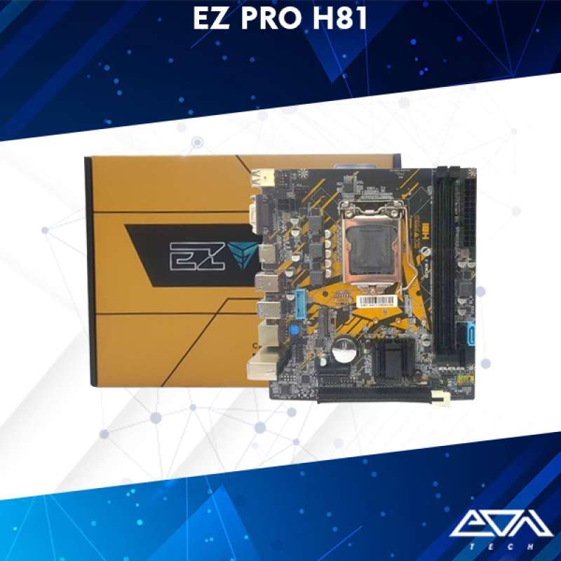 EZ PRO H81 MOTHERBOARD INTEL 1150 DDR3 EZPRO