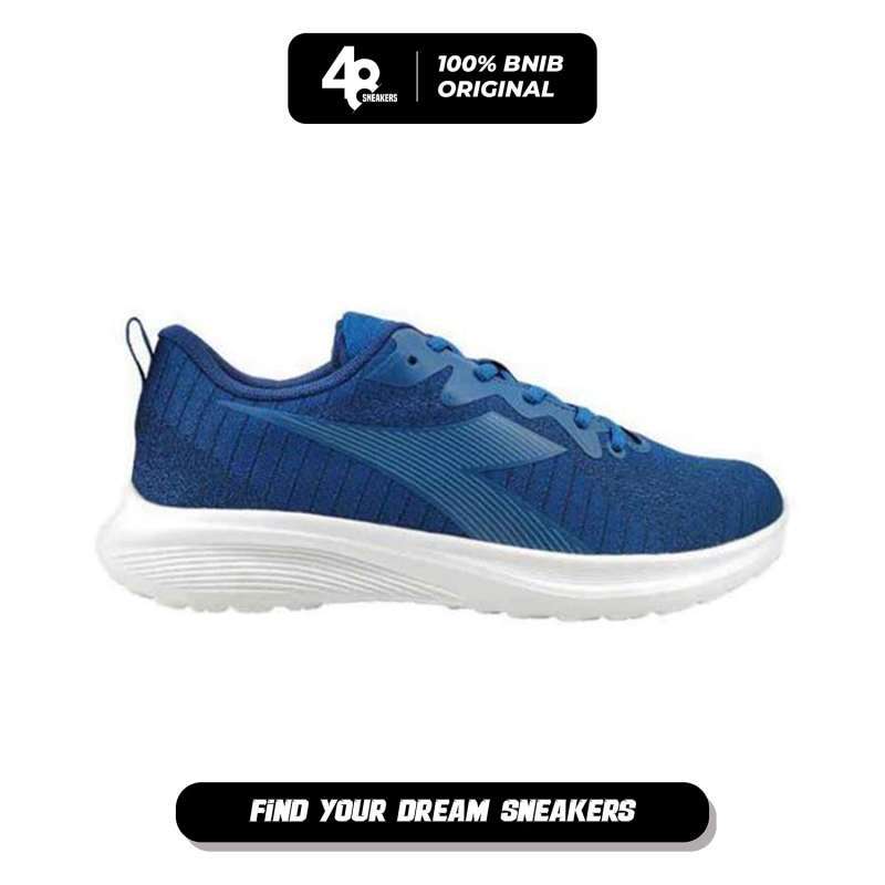 Sepatu Pria Diadora Manuele Men's Running Shoes Navy (DIAX24F0703N)  Original