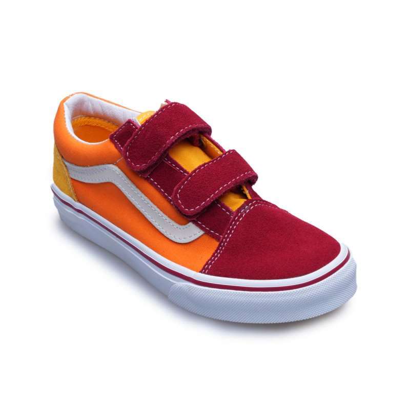 Vans Kids Old Skool V Retro Rainbow Multi (VN000CYABMC)