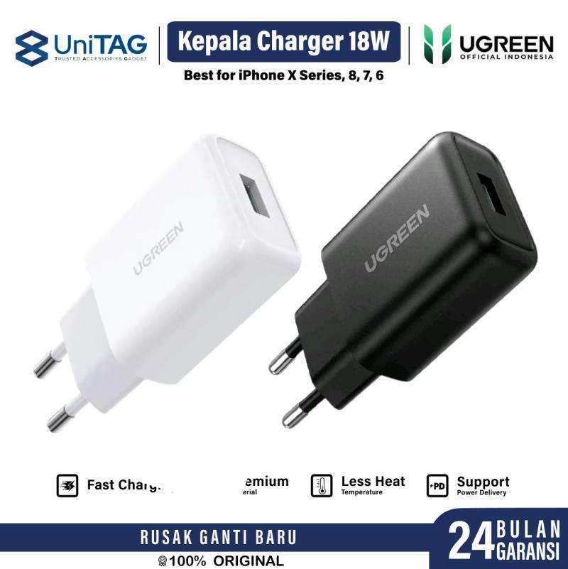 Kepala Charger for iPhone 17 16 15 14 13 12 11 XR XS X Air Pro Max  Plus UGREEN 30W 20W 18W Adaptor Type C Fast Charging