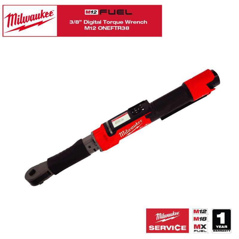 Promo Milwaukee M12 Oneftr12 Torque Wrench 1/2 Kunci Ratchet