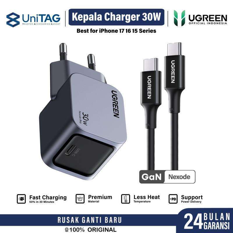 Jual Ugreen Kepala Charger Fast Charging 30W 25w 20W 18w 10w For