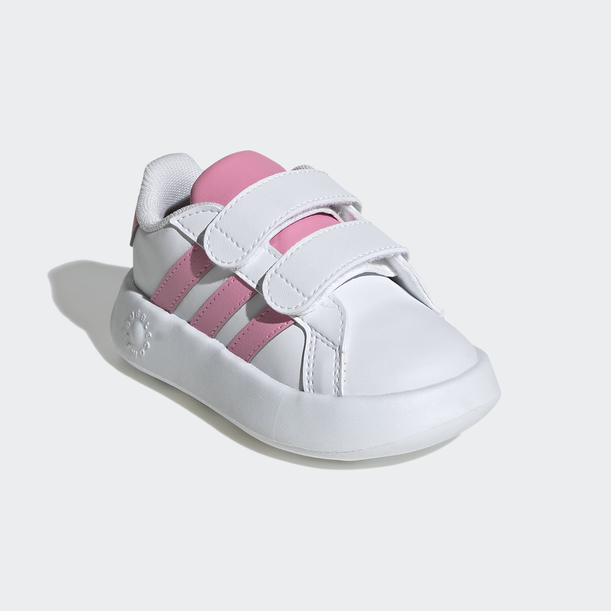 Grand Court Little Girl Adidas Shoes Shop Adidas Baby Grand Court Marie Sportswear Sneakers ID8015 main image 3