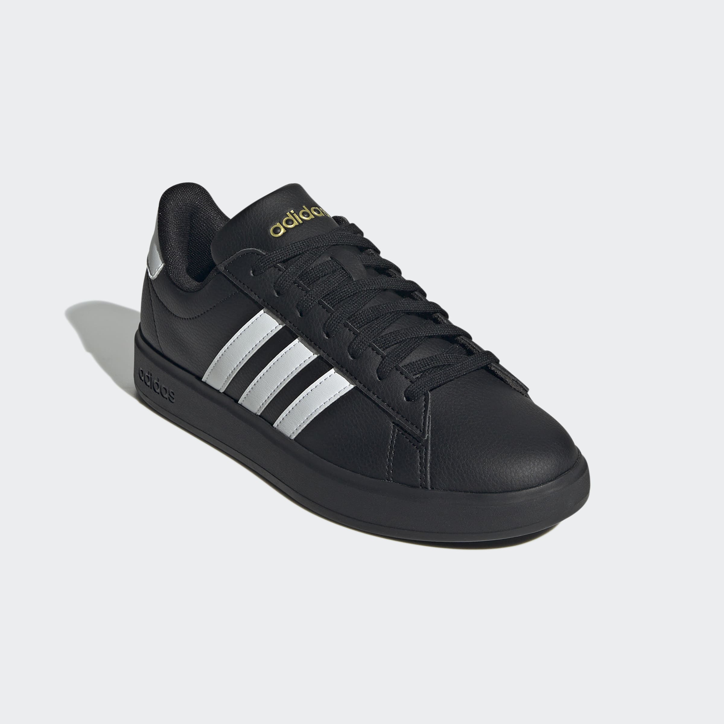 Adidas Grand Court Shoes Black And White Adidas Shoes Adidas Men