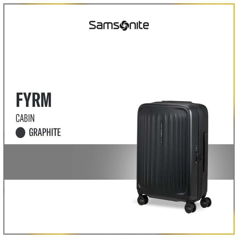 Promo Samsonite Koper Hardcase Fyrm Spinner Cabin 20 Inch Exp