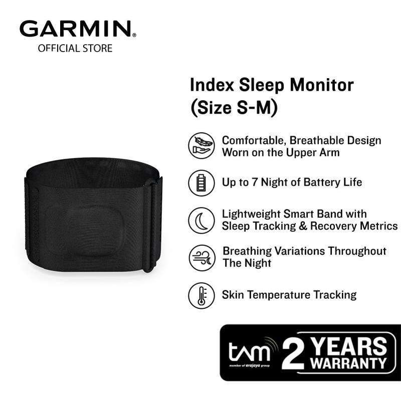 Garmin Index Sleep Monitor (Size S-M) GARMIN INDEX SLEEP MONITOR