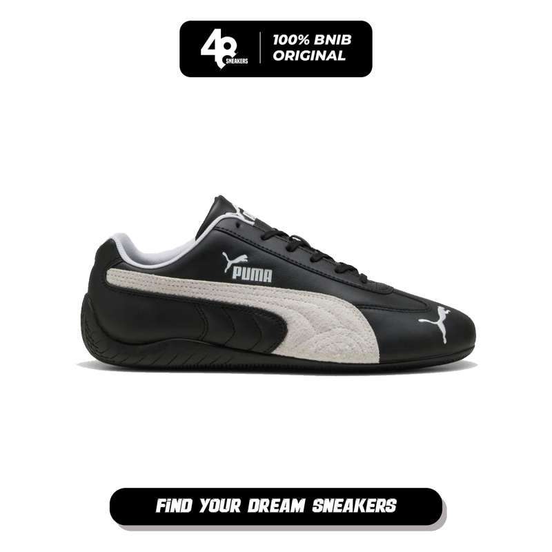Sepatu Pria Puma Speedcat Leather Black (403175-02) Original