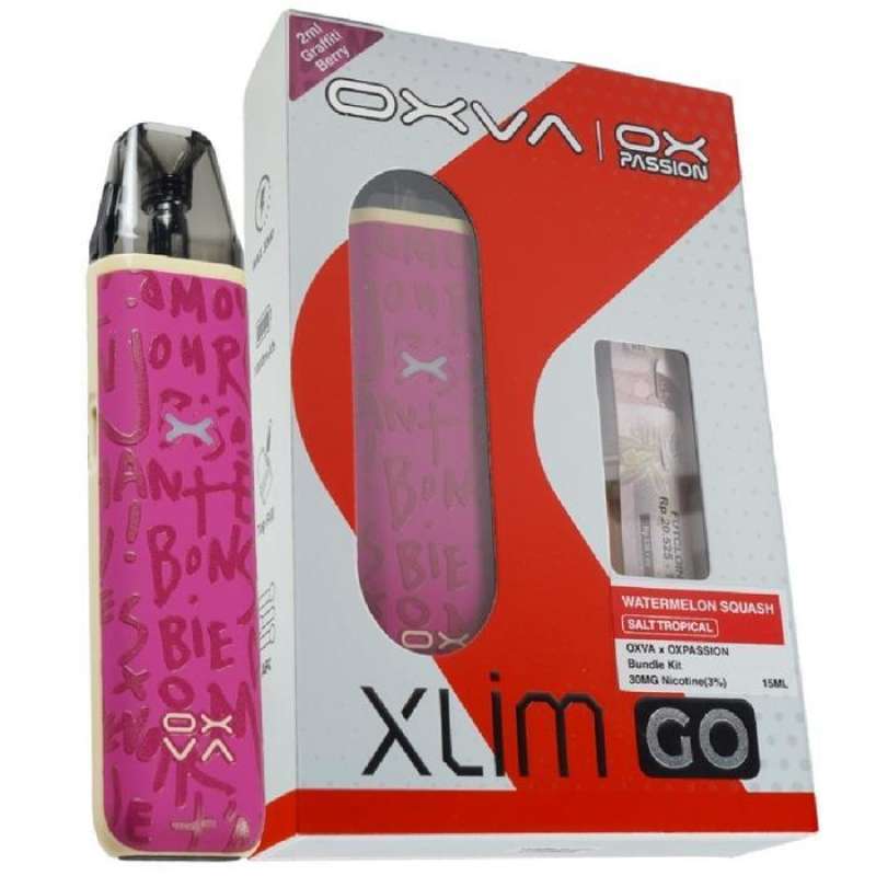oxva xlim go graffiti pink OXVA Xlim Go Pod Kit - Refillable MTL & RDTL Vape main image 0