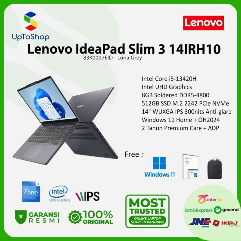 Lenovo IdeaPad Slim 14iRH10 7EID core i5-13420H 8GB 512GB 14