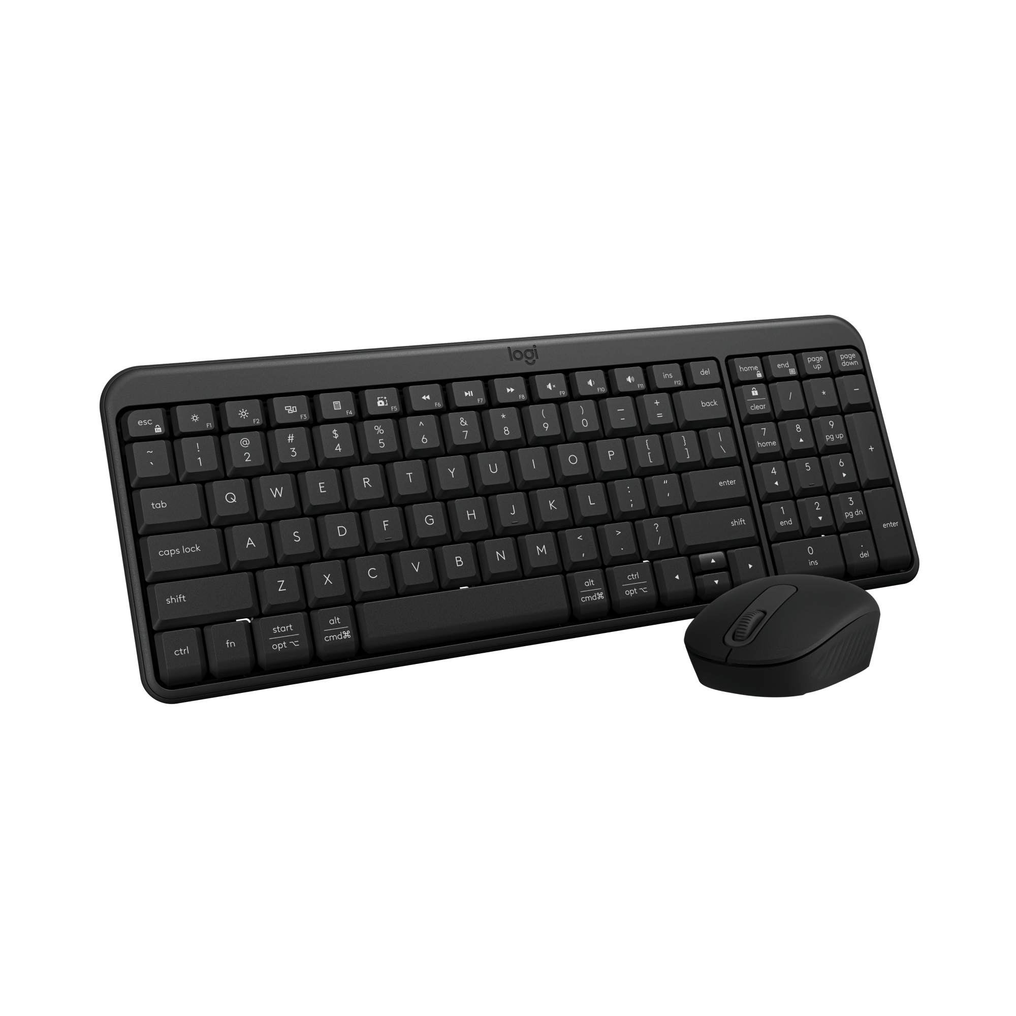 Logitech MK251 Compact Bluetooth Wireless Keyboard Mouse Combo Black