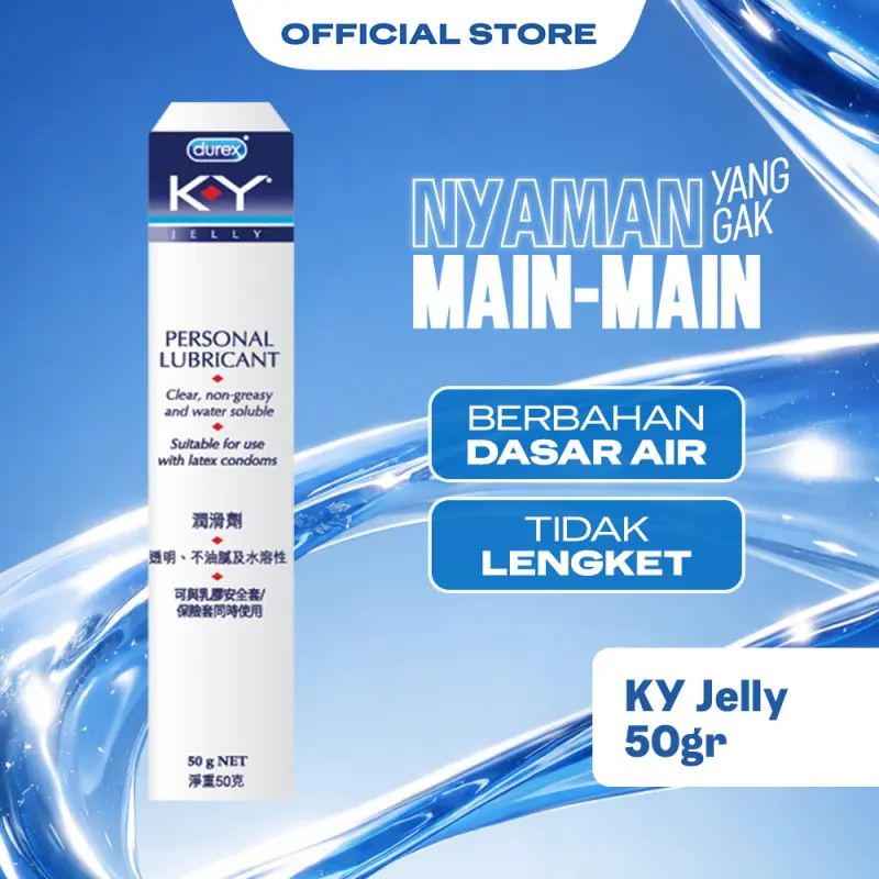 Promo Durex Lube Ky Jelly Personal Lubricant 50g - Pelumas Pria Dan Wanita  Diskon 29% Di Seller Blibli.com - Gudang Blibli | Blibli