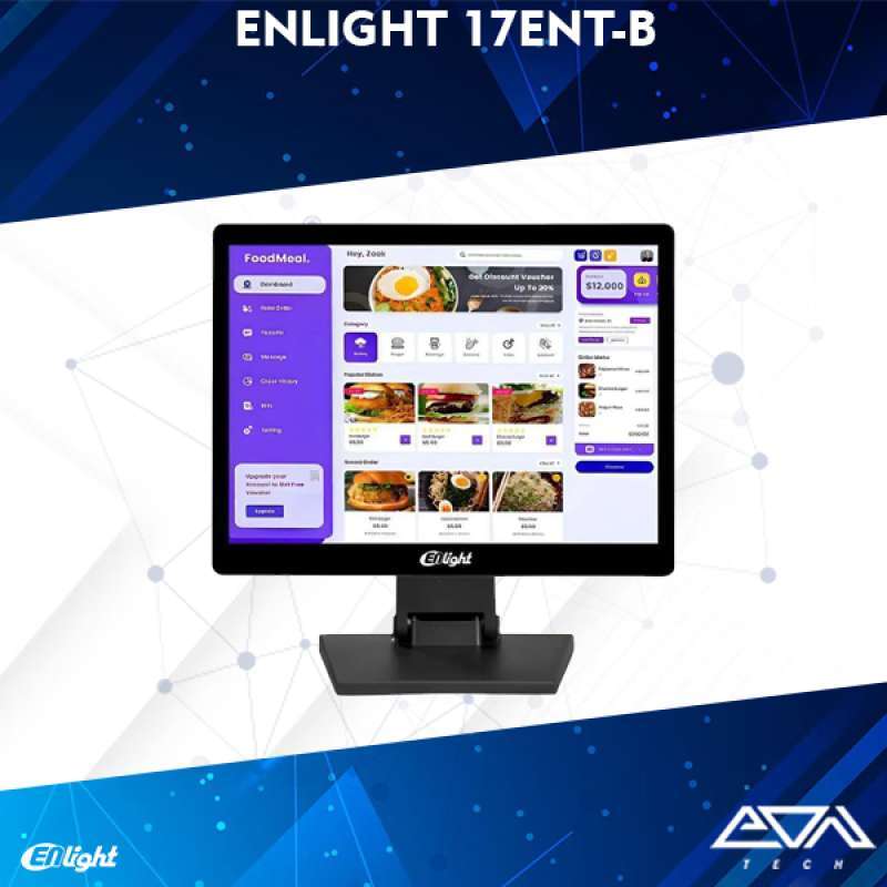 Jual Enlight 17ent-b Monitor (17/hd/60hz/vga/hdmi/usb Type-b (touch ...