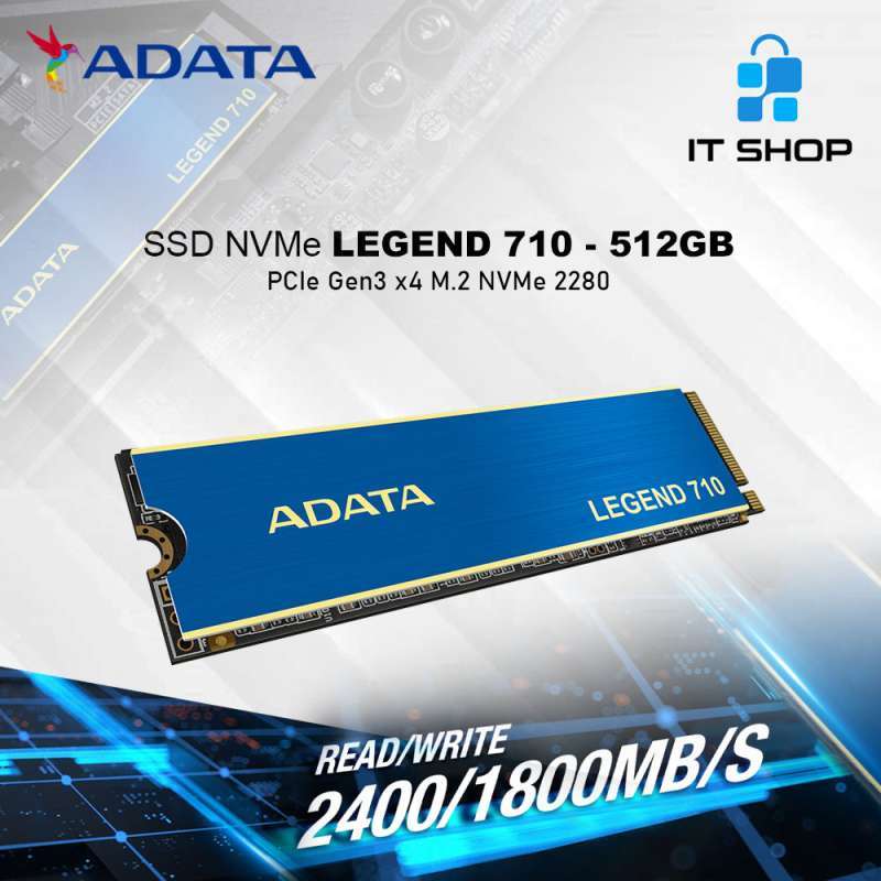Jual Adata Legend 710 Ssd Nvme Pcie Gen3 X4 2280 512gb Di