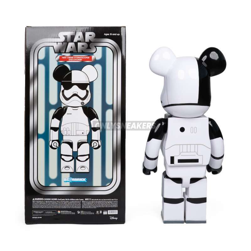 MEDICOM TOY - BE@RBRICK FIRST ORDER STORMTROOPER 1000％ Star Wars Stormtrooper 1000% Be@rbrick Bearbrick **SHIPS