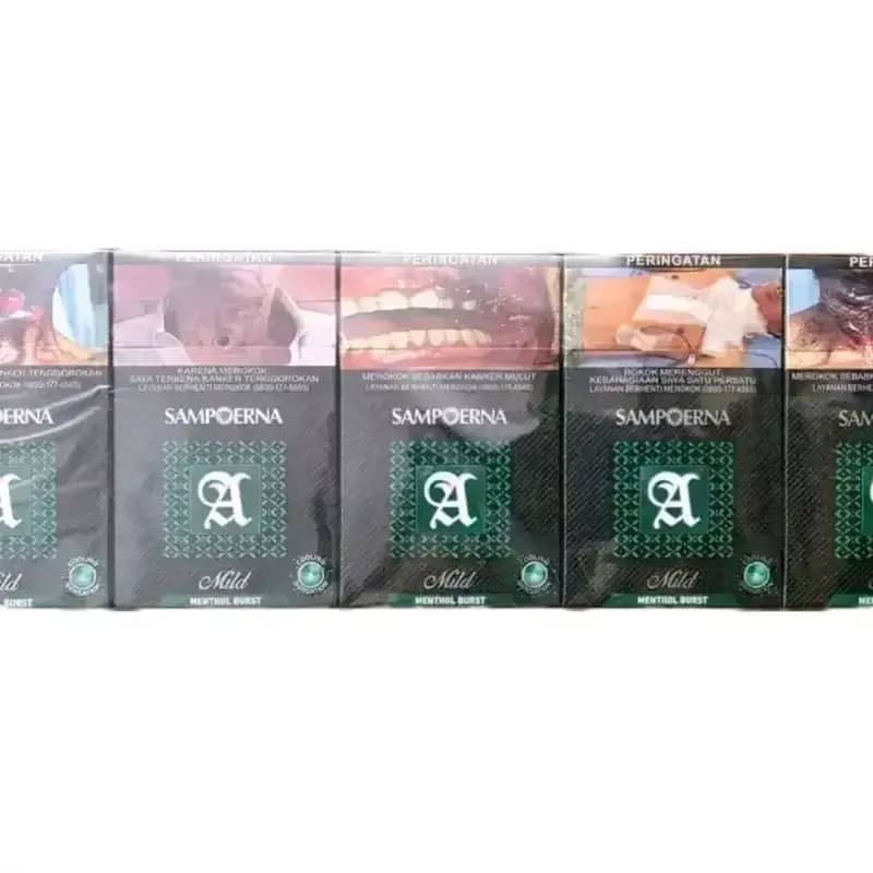 Jual Rokok Sampoerna Mild Menthol 16 [1 Slop/10 Bungkus] Di Seller