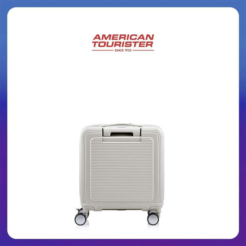 American Tourister Maxivo Rolling Tote 17 Inch TSA V2 Light Grey