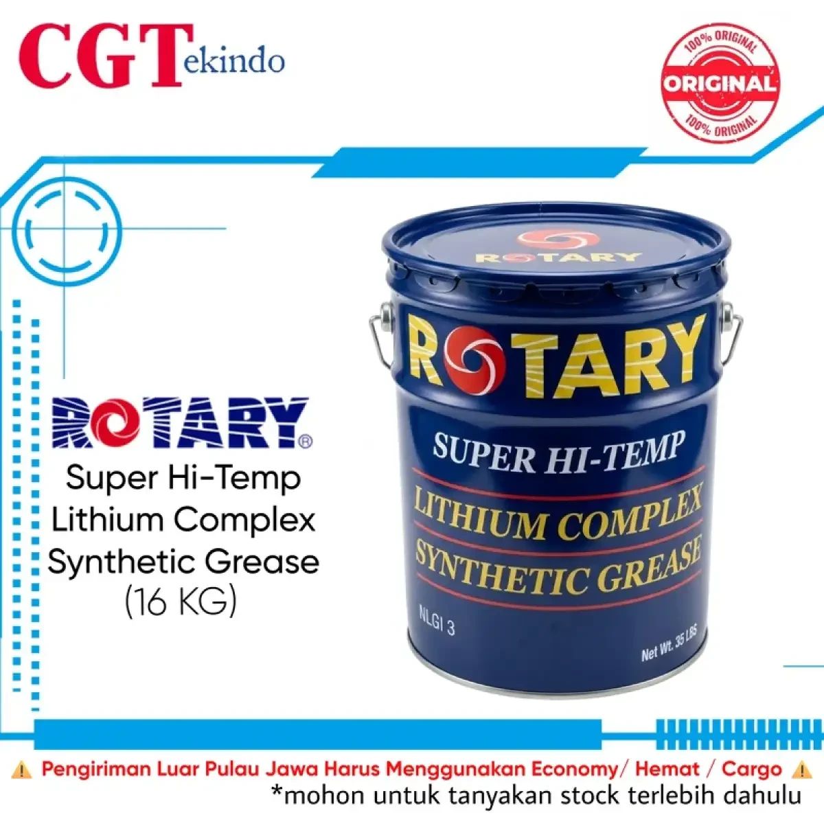 Harga Grease Rotary Pail 🔥 Terbaru, Spesifikasi, & Kredit Oktober 2026