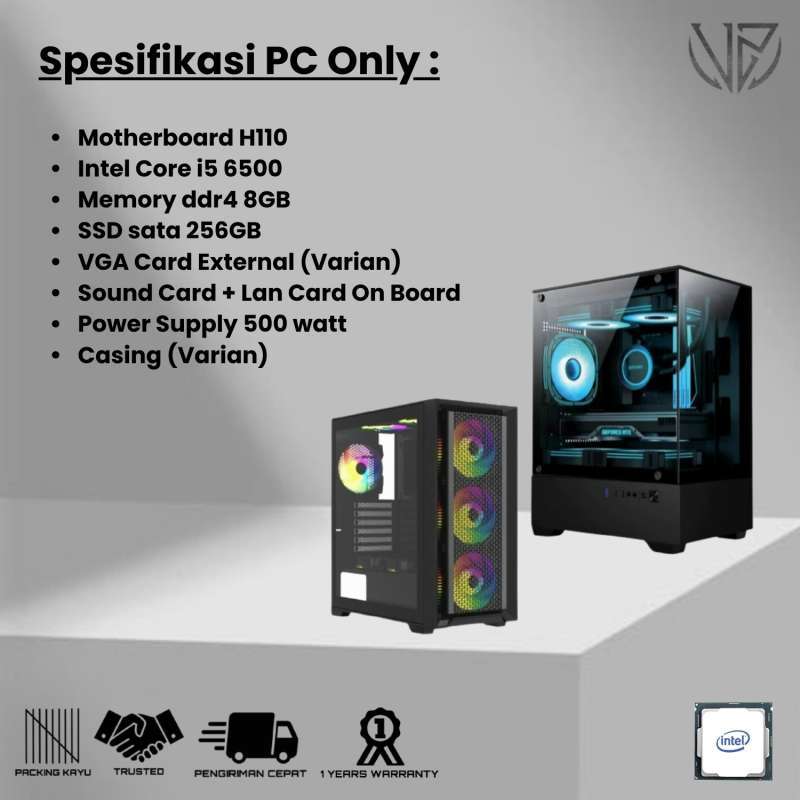 Komputer Rakitan Intel I5 6400 Motherboard Intel Core I5 6400 GHz