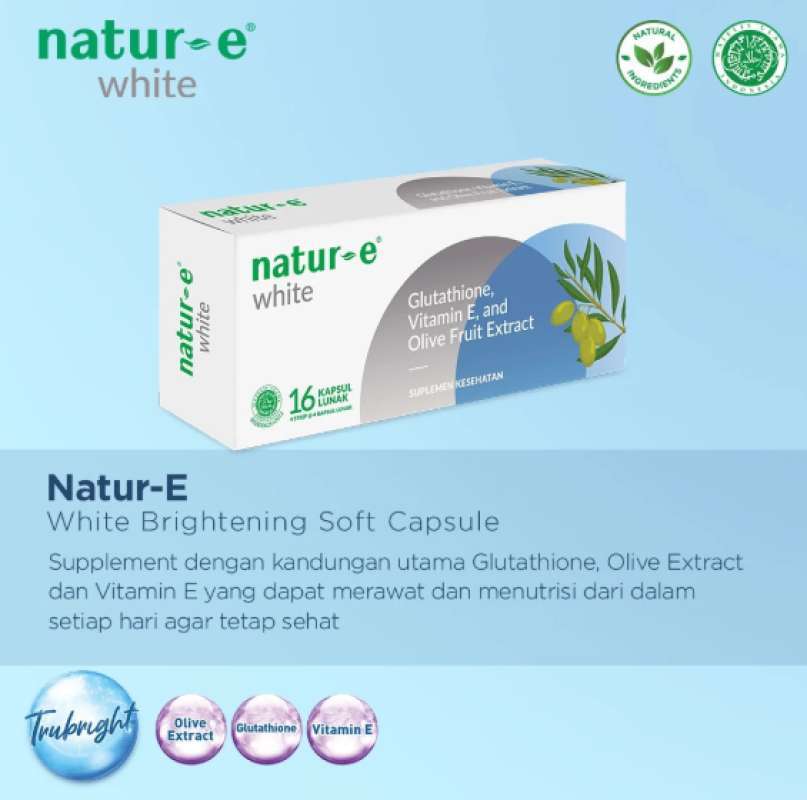 natur e glutathione White 32 Kapsul Promo Natur-e White Glutathione Vitamin