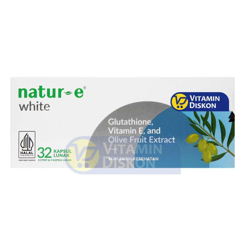 natur e glutathione Promo Natur-e White Glutathione Vitamin E And Olive Fruit Extra | Suplemen  Kulit Sehat, Cerah, Antioksidan, Melembapkan Diskon 10% Di Seller  Vitamindiskon Flagship Store - Pluit, Kota Jakarta Utara