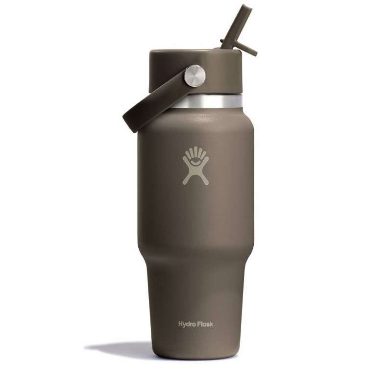 Hydro Flask Unisex Wide Mouth Flex Straw Cap Travel Bottle [WT24CFS217]