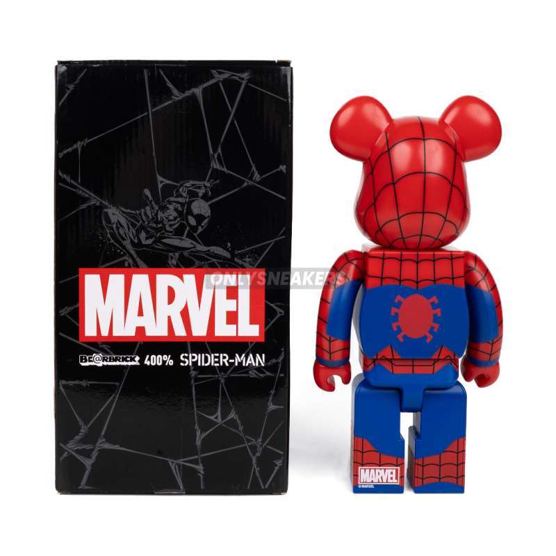 Jual Bearbrick X Marvel The L@st Spider-man 400% Di Seller