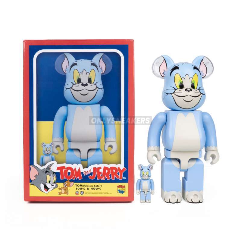 Jual Bearbrick X Tom And Jerry (tom) Classic Color 100% & 400% Di