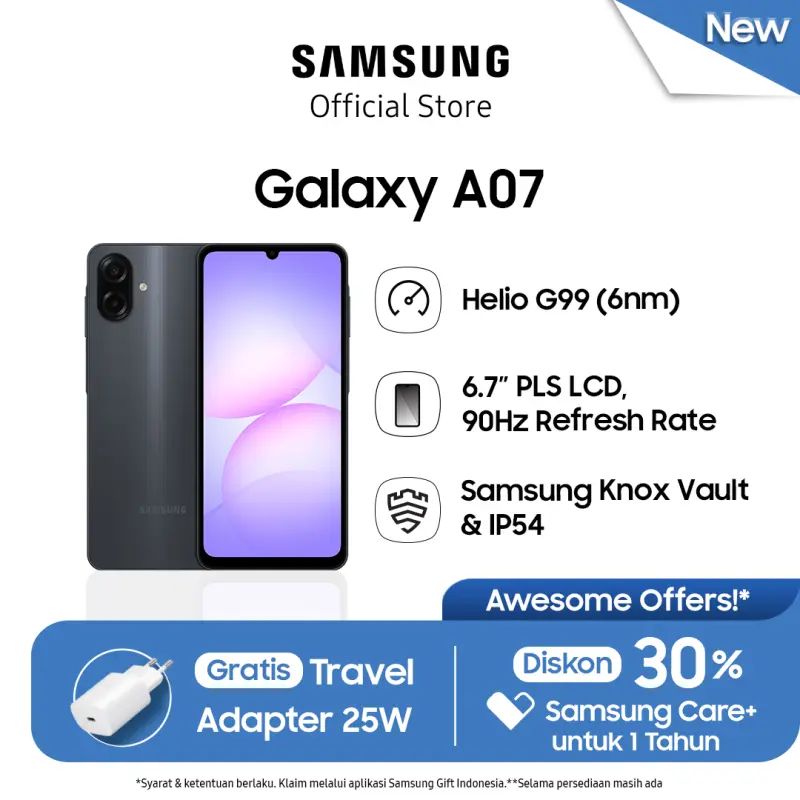 A07 Spring Jual Samsung Galaxy A07 Lte 4/64gb 4/128gb 6/128gb 8/256gb + Travel ...