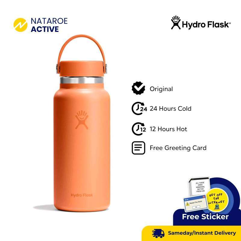 Jual Hydroflask 32 Oz Orange  Harga Murah & Kualitas Terbaik Juni 2026