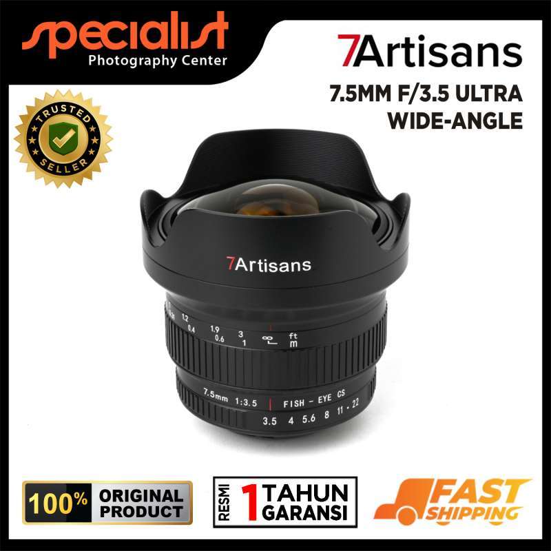 7Artisans APS-C Fisheye Lens For DSLR Camera