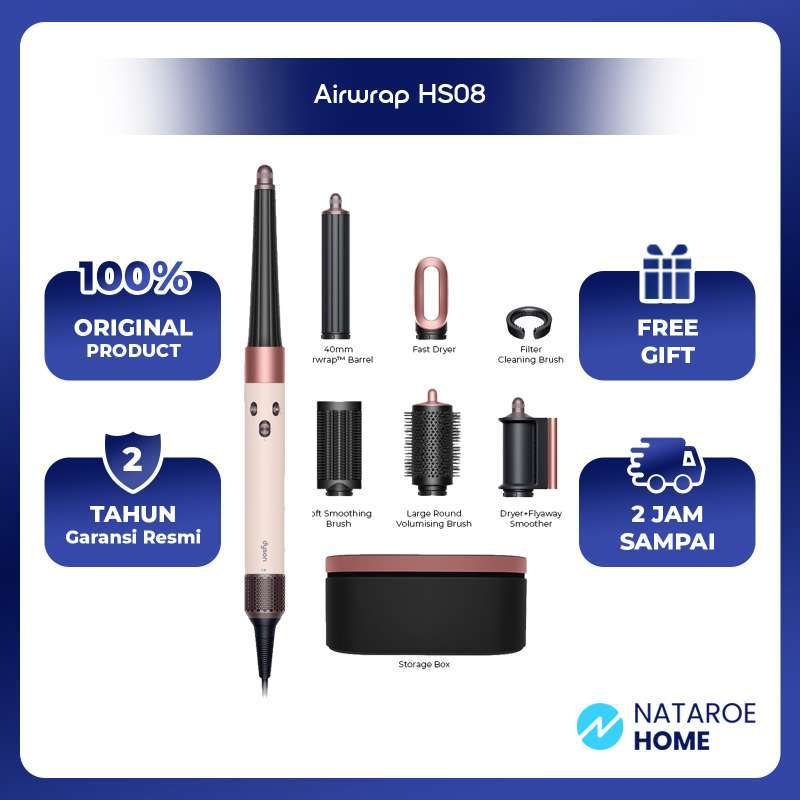 Dyson Airwrap HS08 Multi-styler and dryer (Ceramic Pink/Rose Gold)