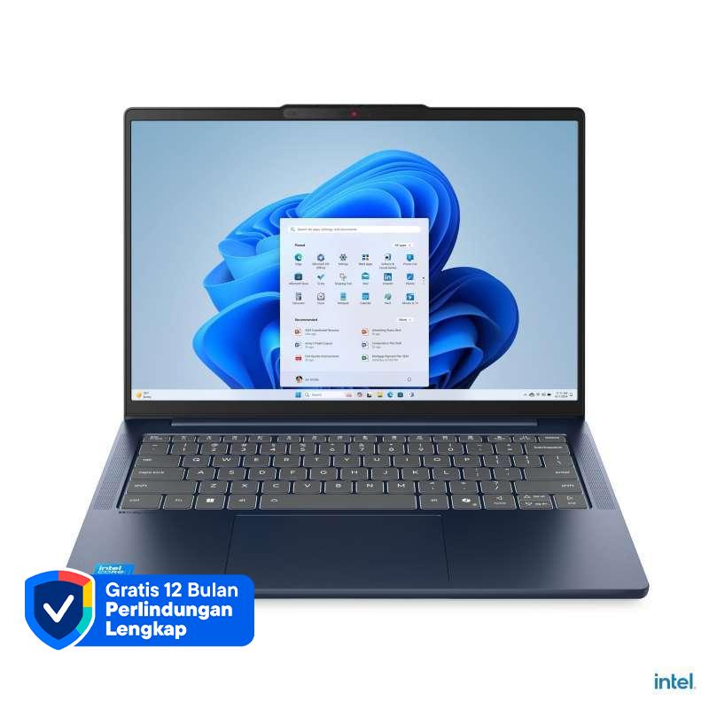 Lenovo IdeaPad Slim 5 14 WUXGA OLED dengan Intel Core 5, 16GB RAM, dan 512GB SSD, Desain Tipis dan Ringan untuk Pengguna Profesional dan Pelajar