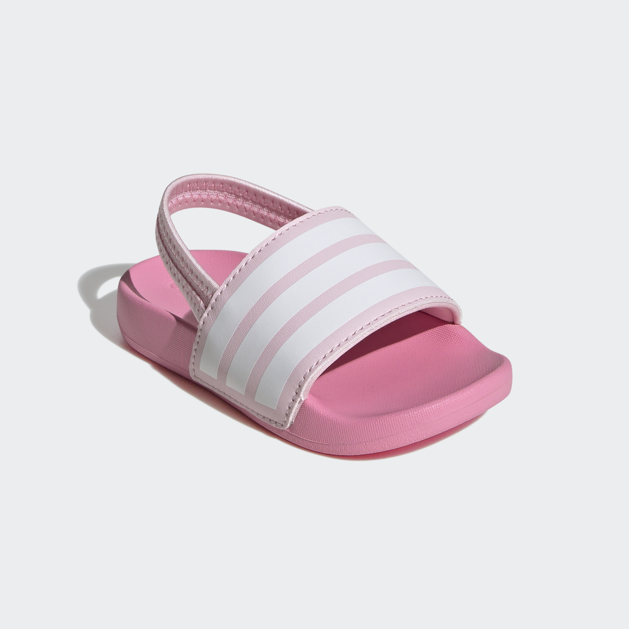 adidas Infant Adilette Estrap Slides Kids Clear Pink [JR5326]