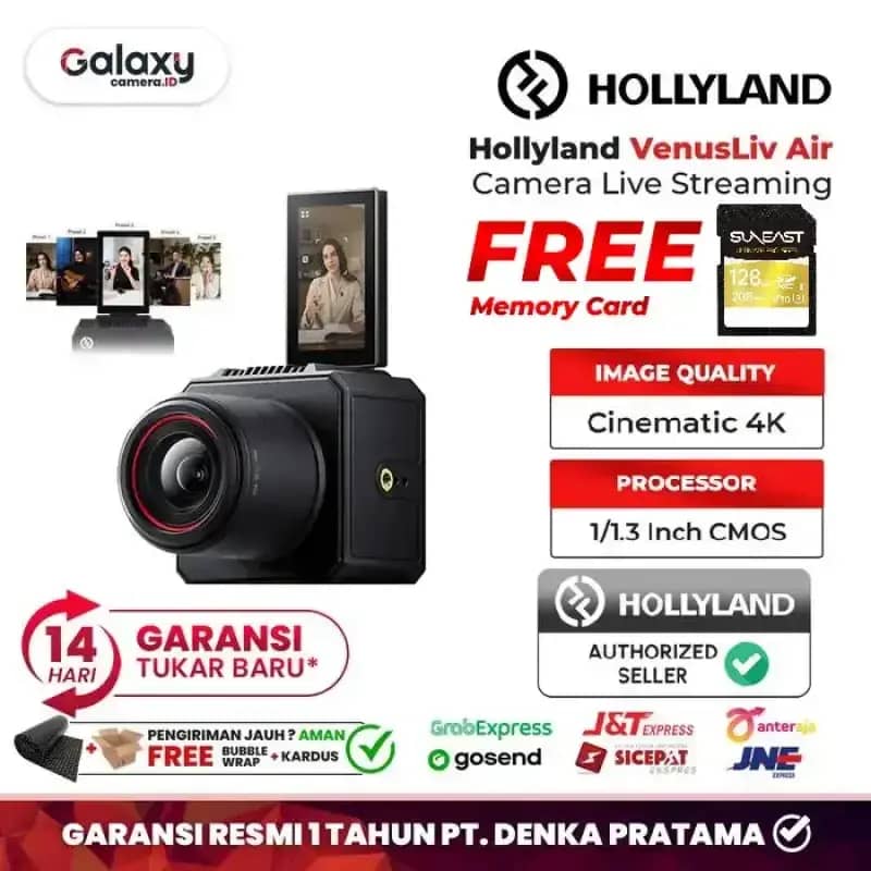 Video Camera 4k Camera For Live Streaming Promo Hollyland Venusliv