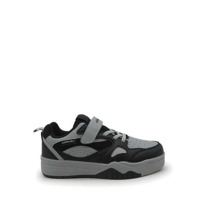 Airwalk Enno Jr Grey/Black Sepatu Anak Laki-laki (AIWCX250705G)