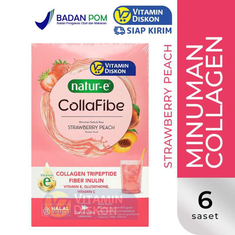 natur e glutathione Promo Natur-e Collafibe - Collagen Drink With Vitamin E & Fiber 1 Box |  Minuman Serbuk Kolagen, Kesehatan Kulit, Kuku, Dan Rambut Diskon 11% Di  Seller Vitamindiskon Flagship Store - Pluit, Kota Jakarta Utara