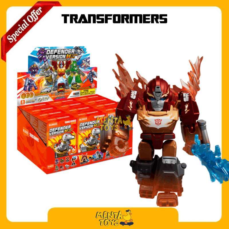 ロディマスプライム Blokees 4弾 トランスフォーマー 重装甲ver. KD-12