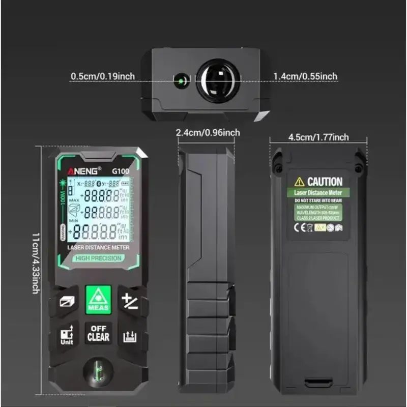 Jual Aneng Meteran Laser Digital Distance Meter - Pengukuran Cepat Dan ...