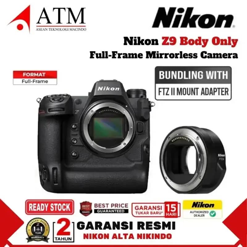 Jual Nikon Z9 Body Only Mirrorless Camera Nikon Z Garansi Resmi