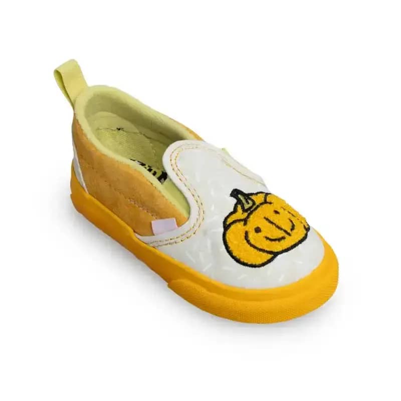 Jual Vans Ho25 Toddler Slip-on V Pumpkin Sunny Yellow/marshmallw