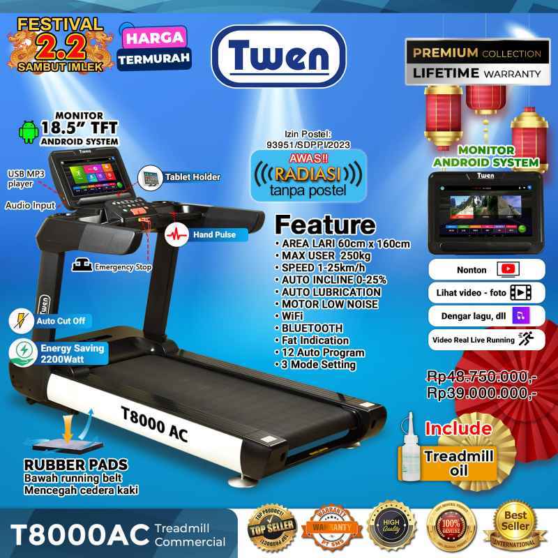 Repair treadmill murah deals
