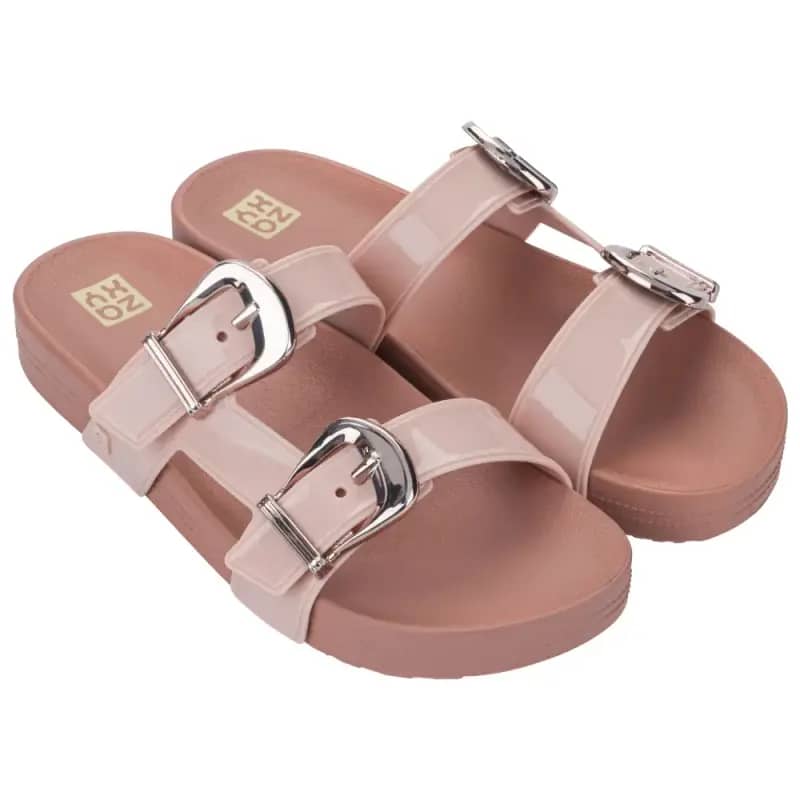 Zaxy Flash II Ad Sandal Flat Wanita Light Nude/Nude