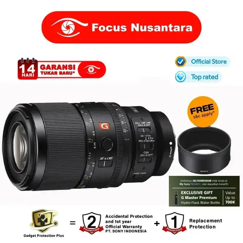 Jual Focus Nusantara Sony Fe 100mm Macro Gm Oss Lens