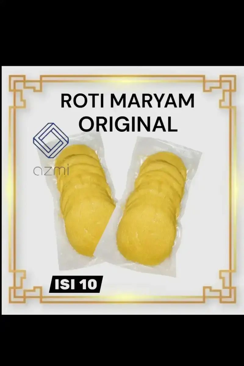 Jual (isi 10) Roti Cane Original Isi 10 Pcs / Roti Canai / Roti Maryam ...