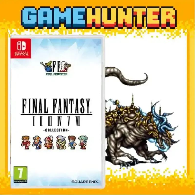 Jual Nintendo Switch Final Fantasy Pixel Remaster I - Vi