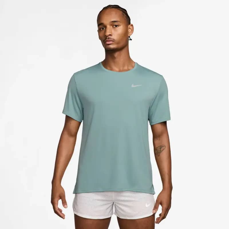 Jual Nike Men Running Dri-fit Uv Miler Short-sleeve Top Pakaian